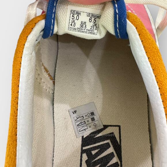 Vans Era Colorblock Skate Sneakers 5 Patchwork Low Top Lace Up Casual Street - Picture 2 of 8